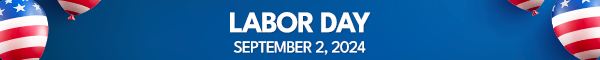 Labor Day (September 2, 2024)