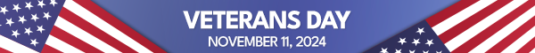 Veteran's Day November 11, 2024
