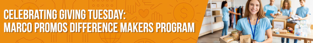 Celebrating Giving Tuesday: MARCO Promos Difference Makers Program