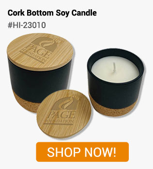 Cork Bottom Soy Candle - Shop Now!