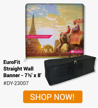 Eurofit Straight Wall Banner - Shop Now!