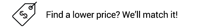 Find a lower price? We'll beat it by 10%
