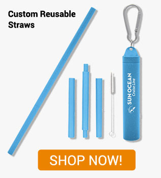 Custom Reusable Straws- Shop Now!