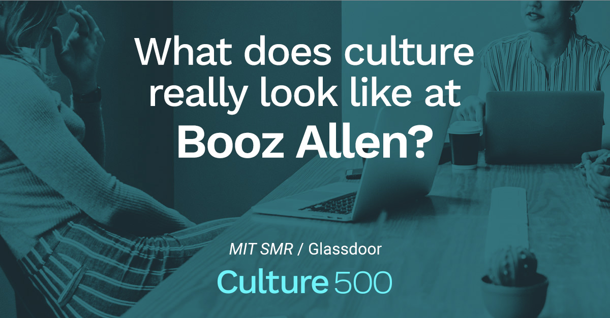 How Employees Talk About Culture at Booz Allen Hamilton Culture500