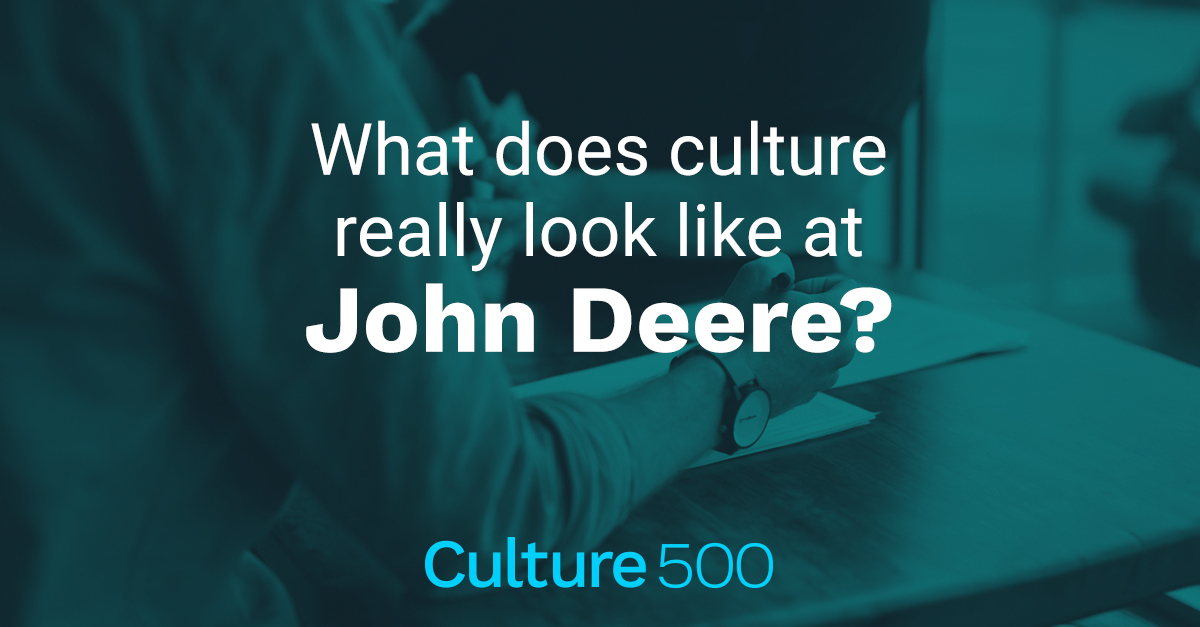 How Employees Talk About Culture at John Deere Culture500 MIT Sloan