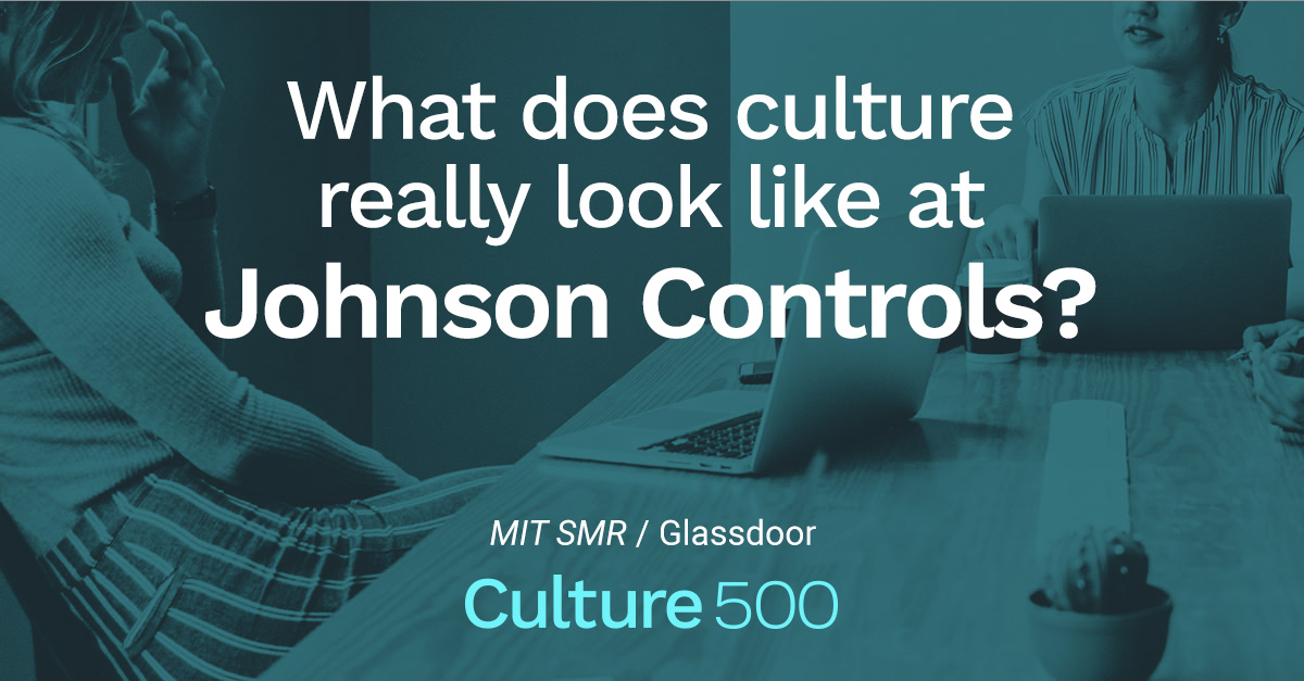 How Employees Talk About Culture at Johnson Controls Culture500 MIT