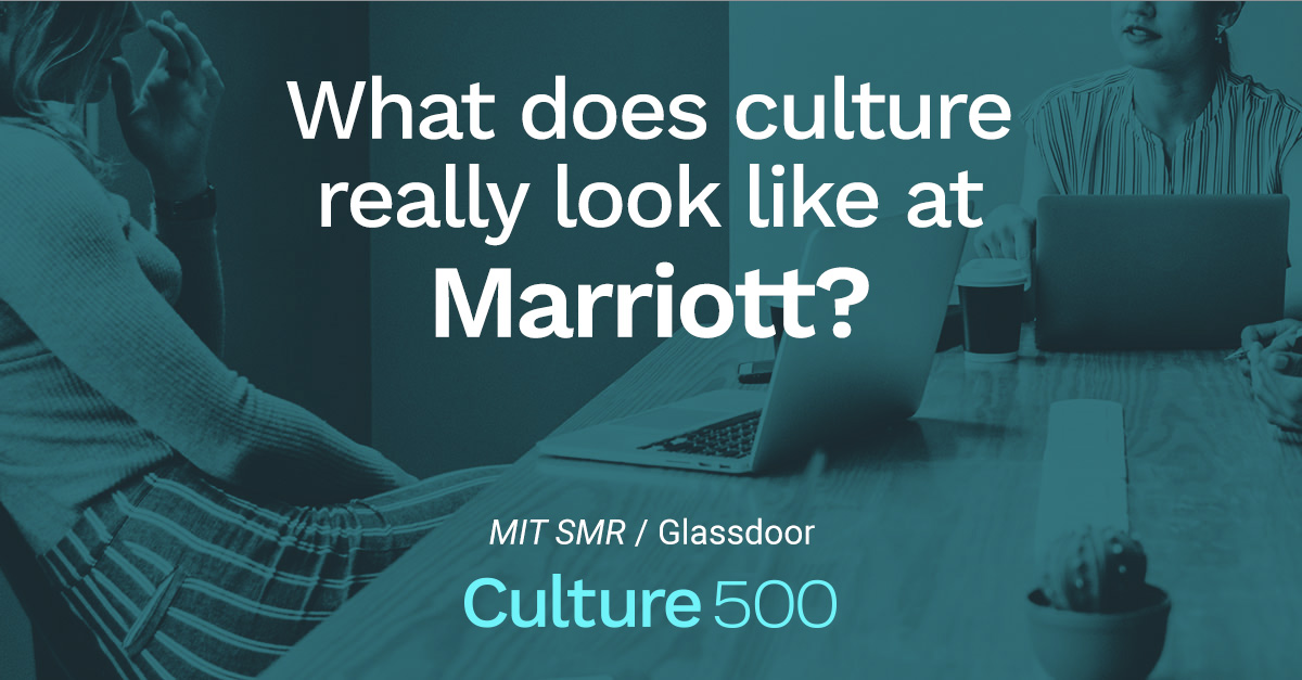 How Employees Talk About Culture at Marriott International Culture500