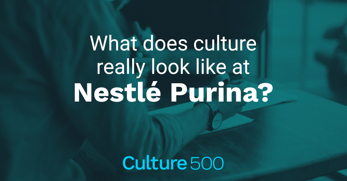 How Employees Talk About Culture at Nestlé Purina U.S. Culture500