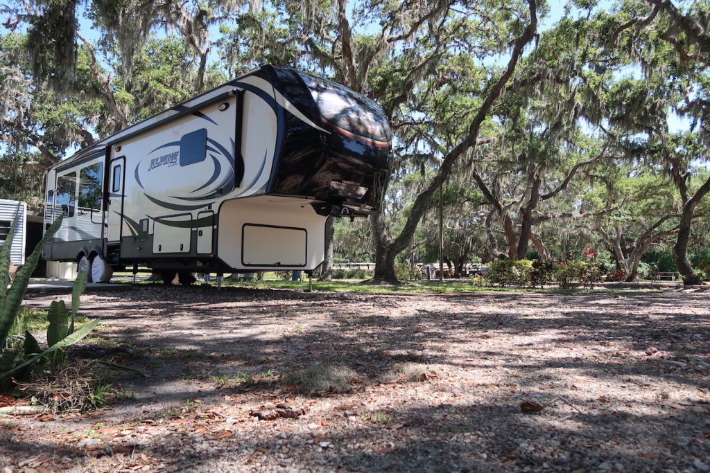 packing up an rv