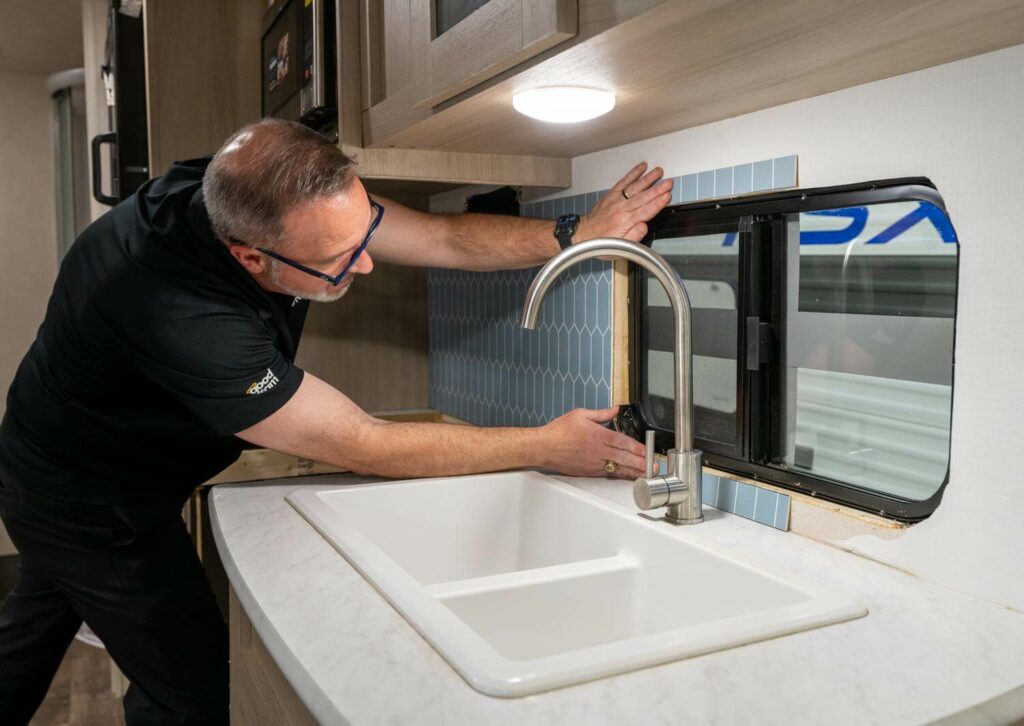 Genesis Revive RV Backsplash Overlay Review | Camping World Blog