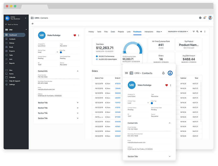 small business crm software