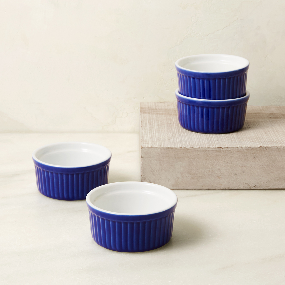 Ramekins, Set of 4 Blue Apron