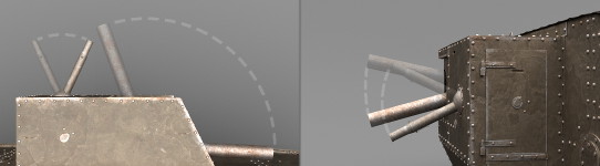 turret positions
