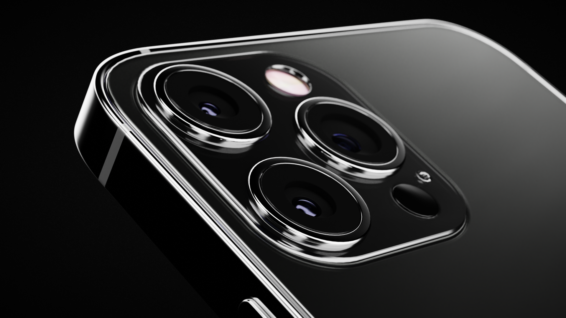 iPhone 12 Pro 3D model Blender Market