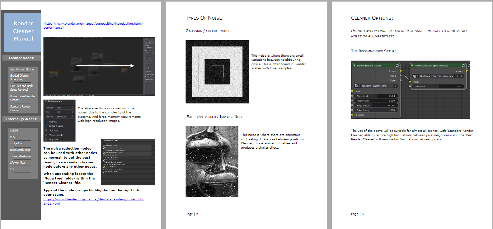 Render Cleaner Noise Reduction Blender Market