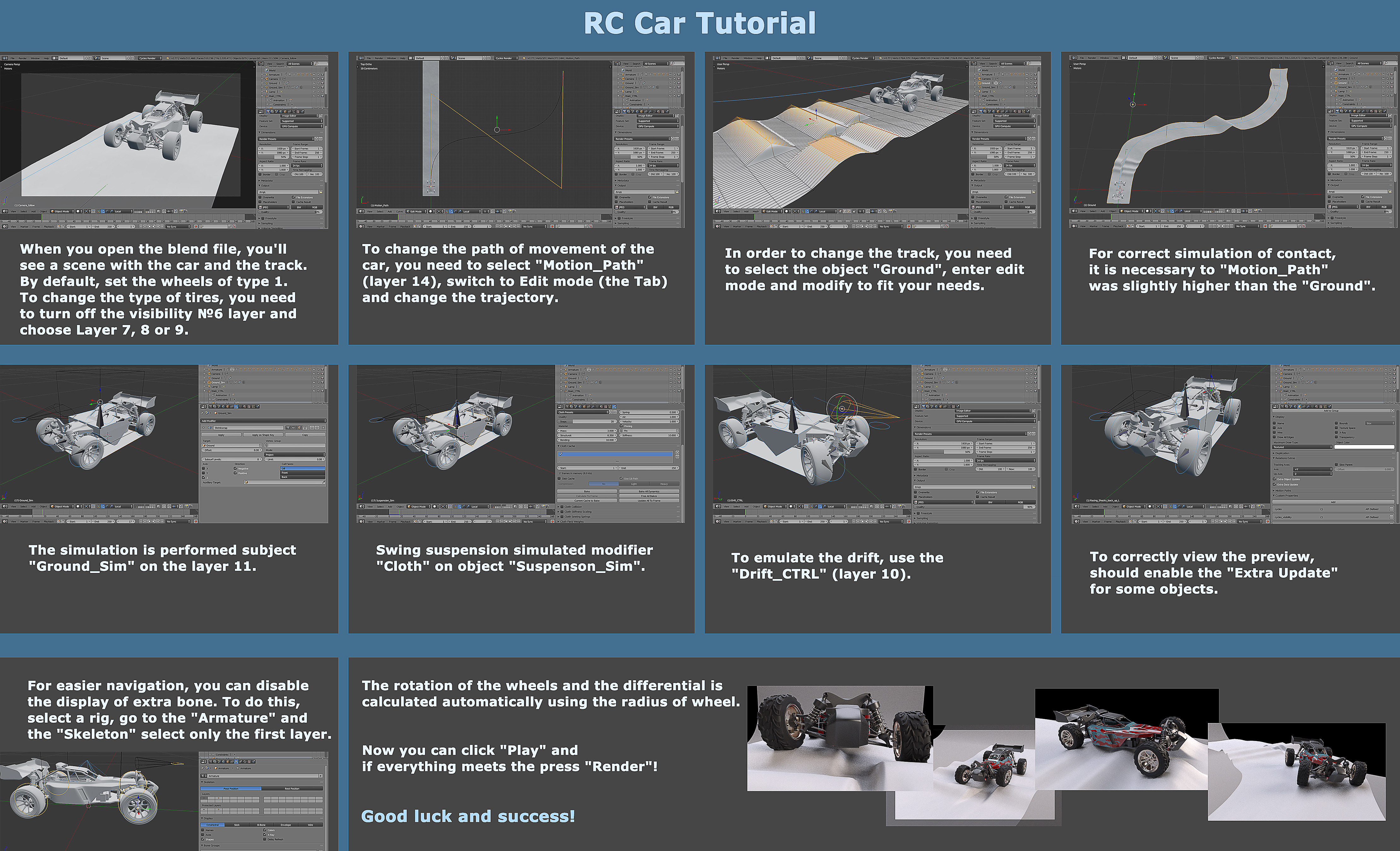 Rc Message Tutorial RC Buggy Rigged - Superhive (formerly Blender Market)