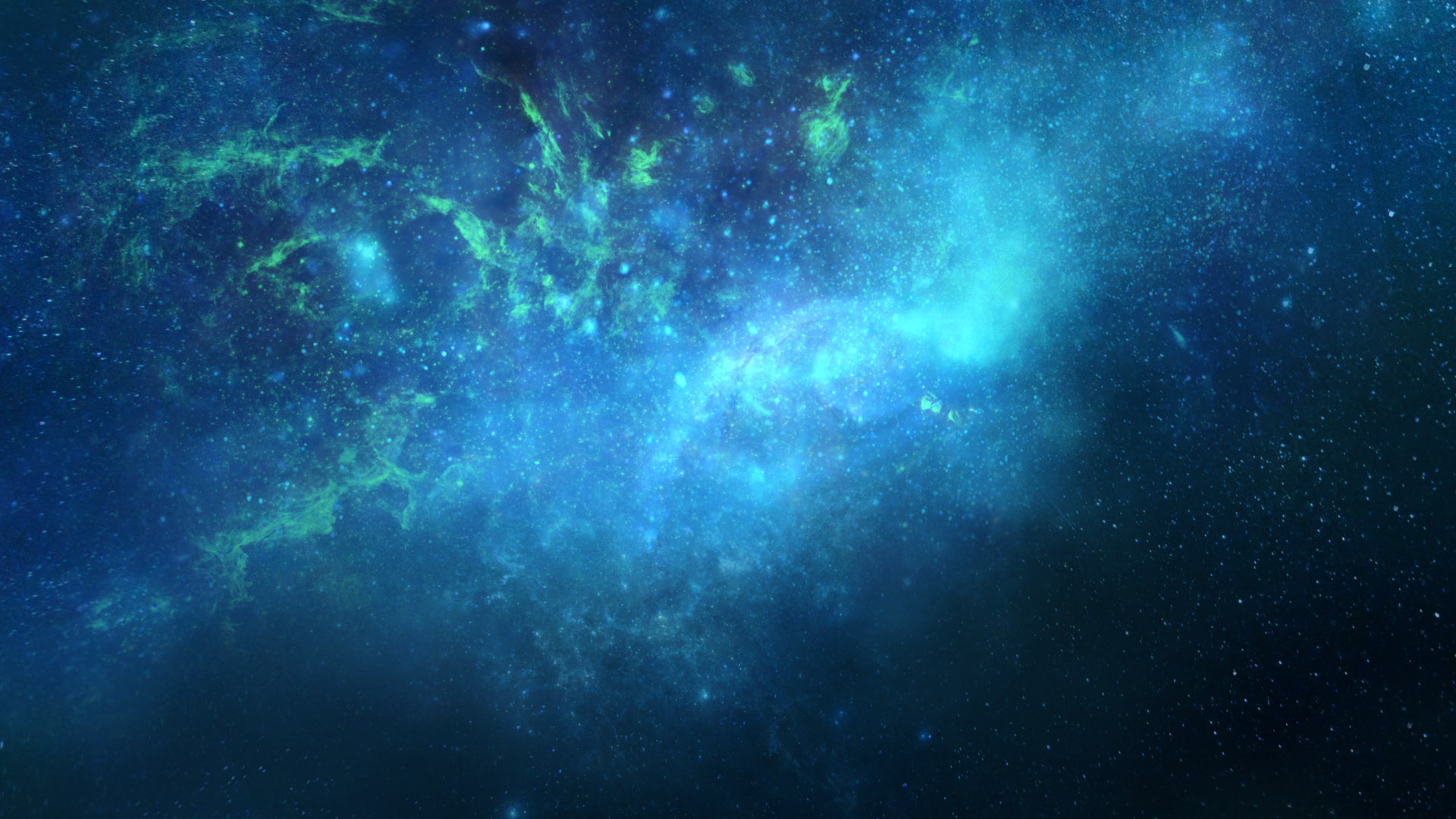 Space vfx elements creating the galaxy in blender