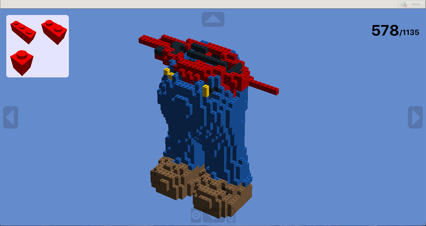 Bricker Photoreal LEGO Sculptures & Simulations Blender Market