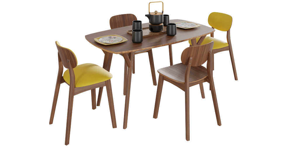 table set Proso dining set table with chairs Blender Market