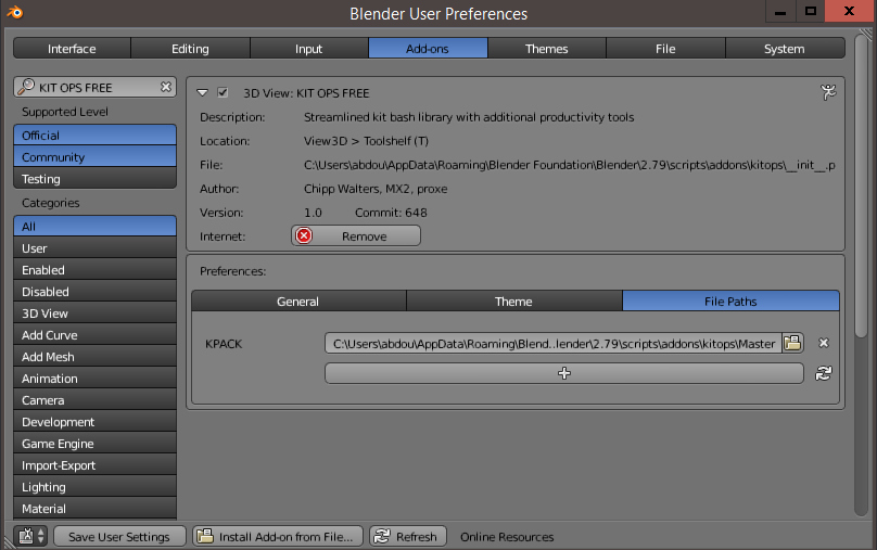 ABKIT: Abdou's Inserts pack for KIT OPS - Superhive (formerly Blender ...