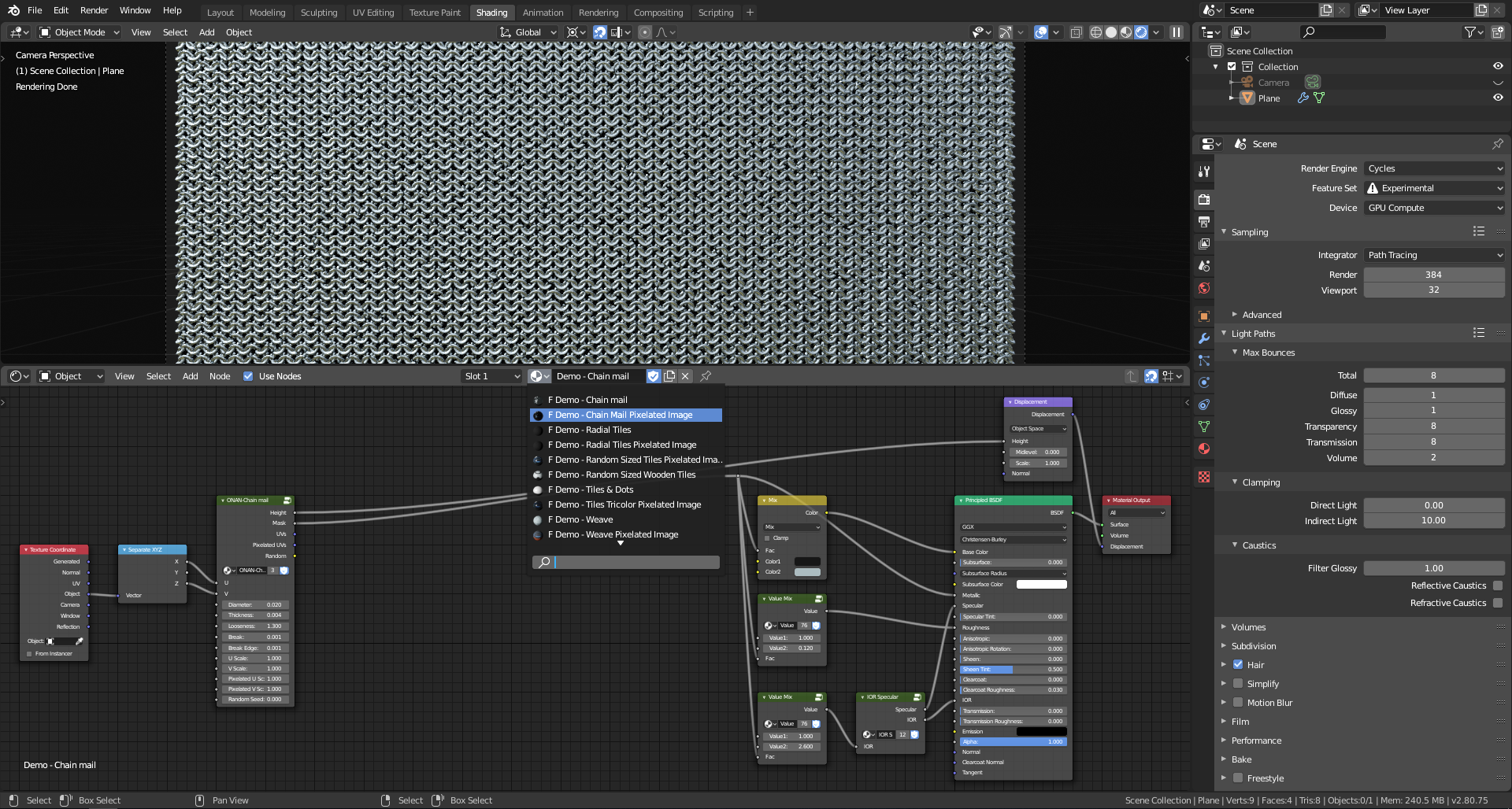 Procedural Textures Pack - Eclectic - Blender Market