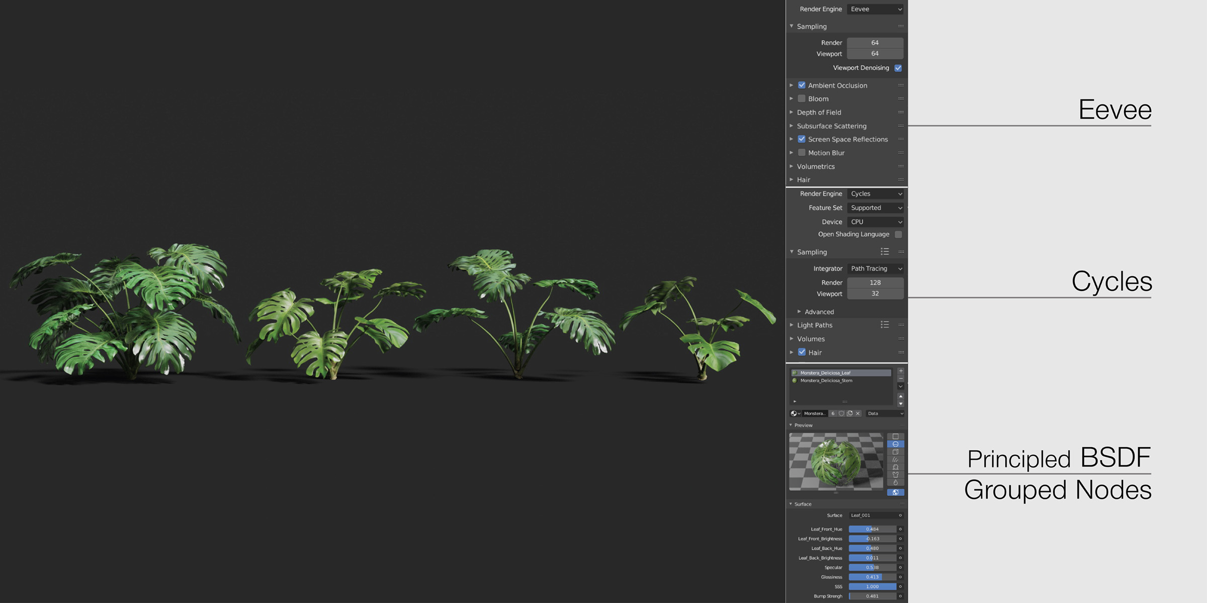 Jungle Scapes for Blender Blender Market