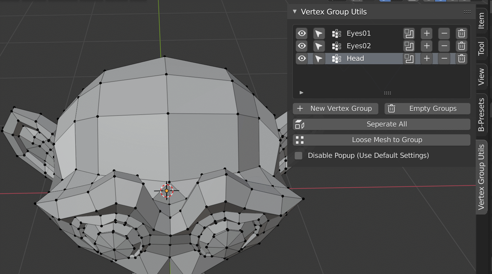 Vertex Group Utils Blender Market
