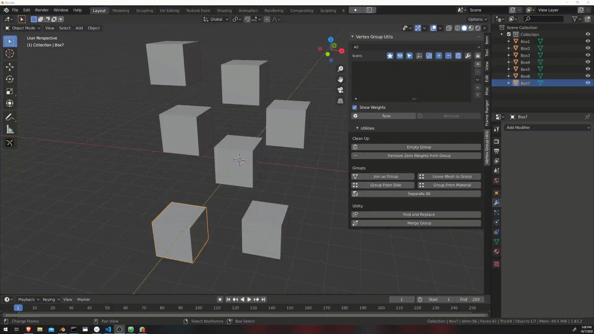 Vertex Group Utils Blender Market