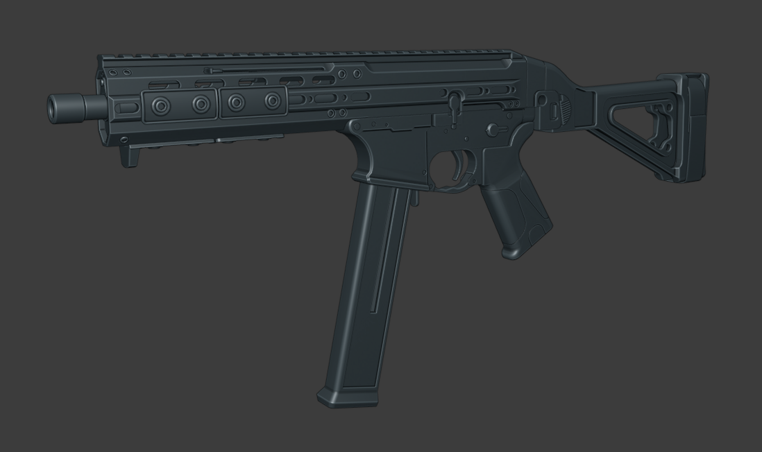 Blender Hard Surface Weapons Course Blender Market