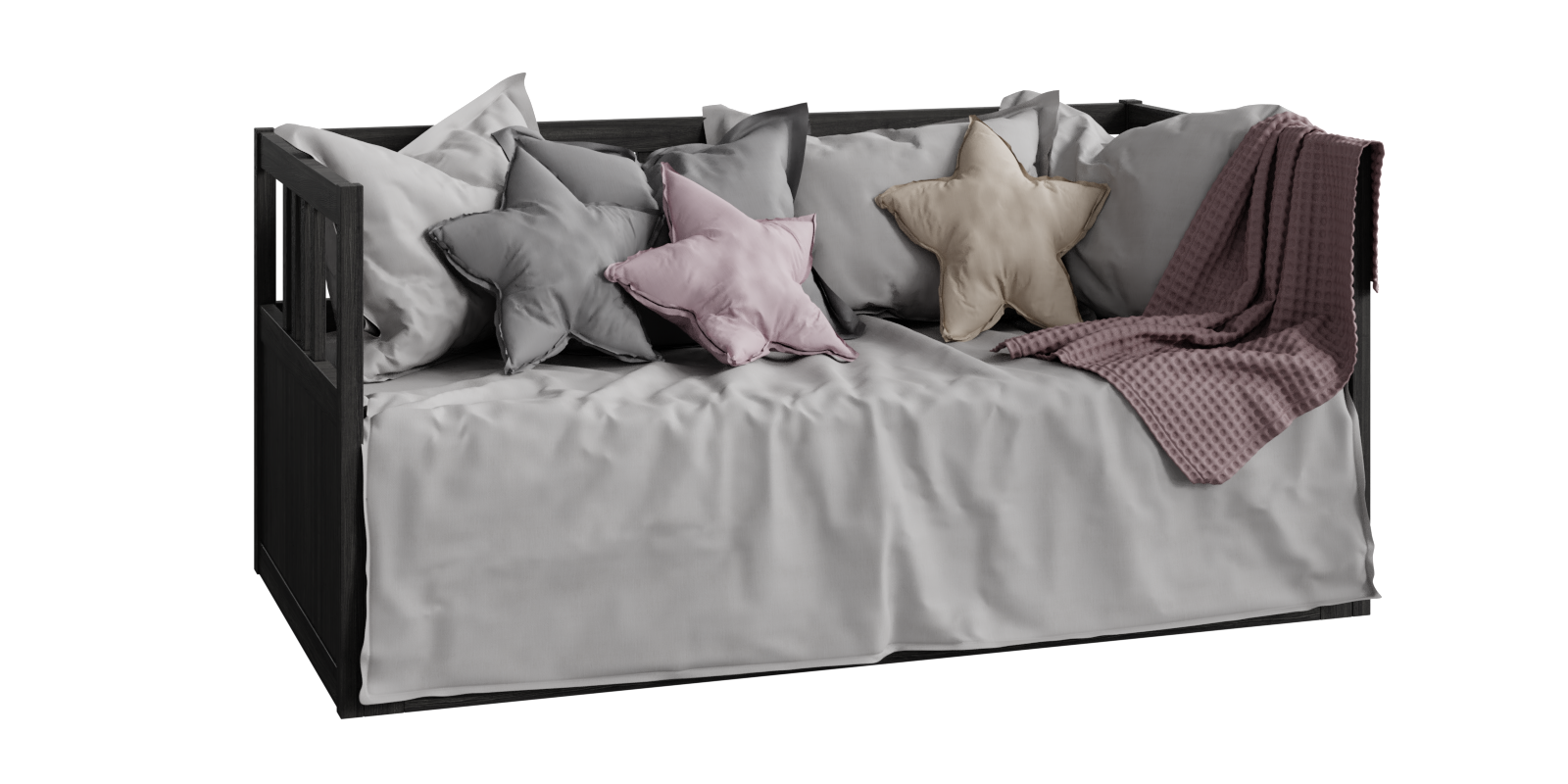 bed daybed IKEA HEMNES 02 2 Beds With Pillows And Sheets Blender Market