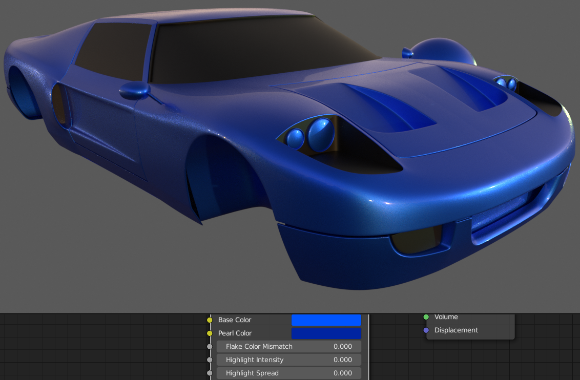 The Most Flexible Car Paint Shader For Cycles Blender Market