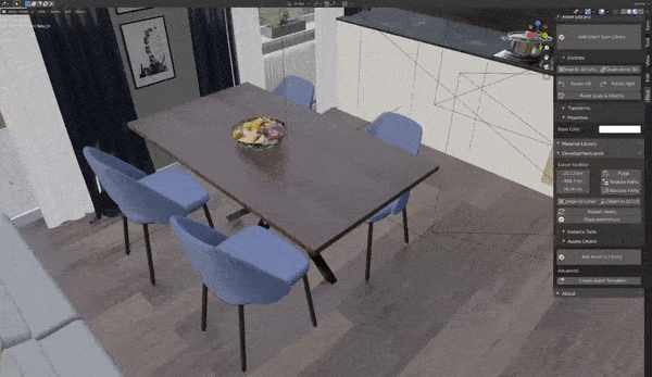 Interior Essentials - Design Tool & Asset Library | BlenderNation Bazaar