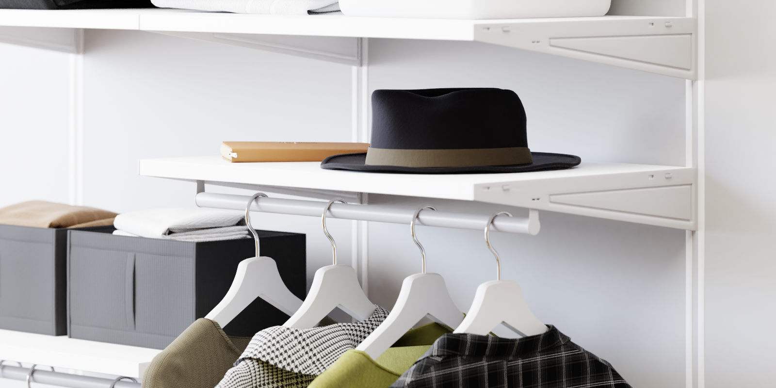 accessory hanger set ikea BOAXEL storage hanger set with clothes