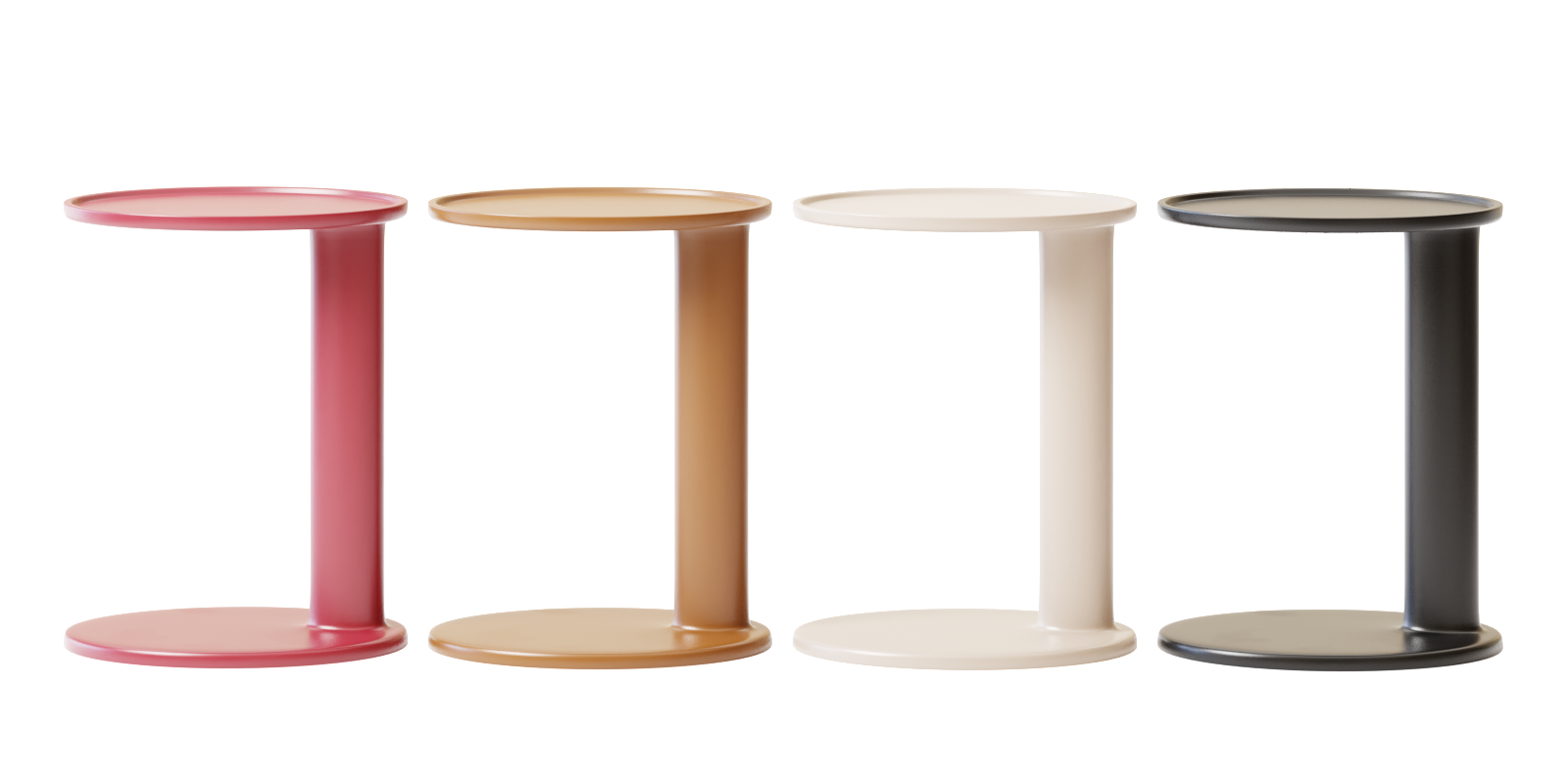 table Metal Side Table Oliver by Flexform in 4 colors Blender Market
