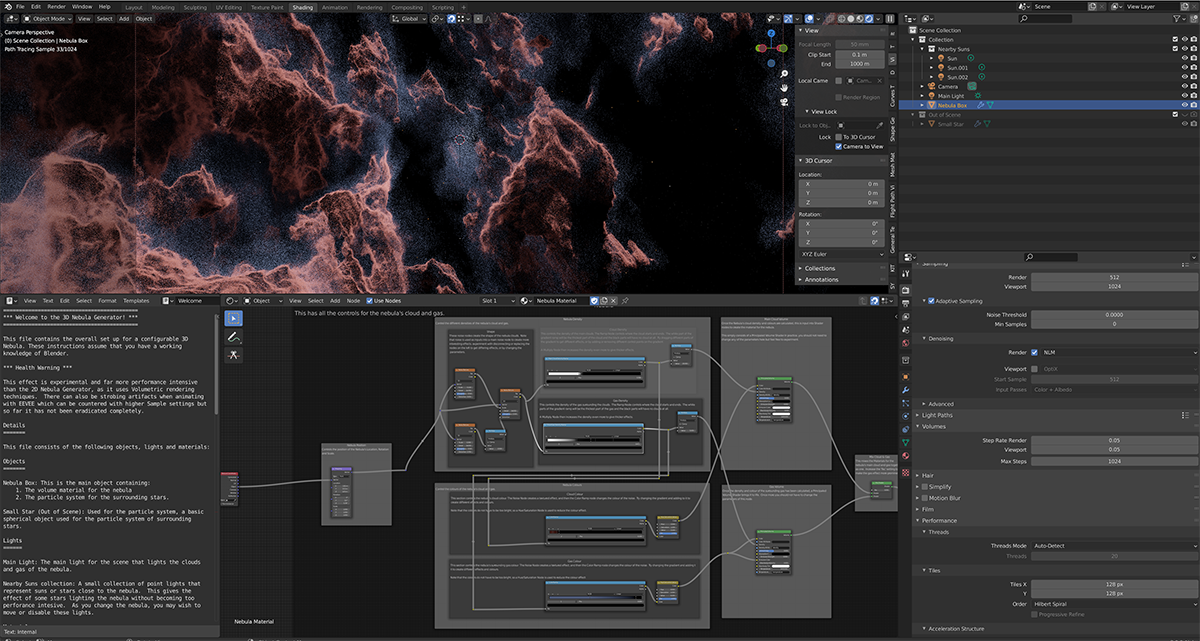 Nebula Generator Blender Market