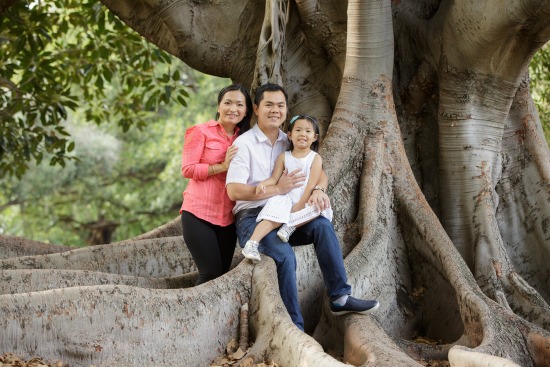 Rebecca and Family - Hyde Park - Family Portrait Session