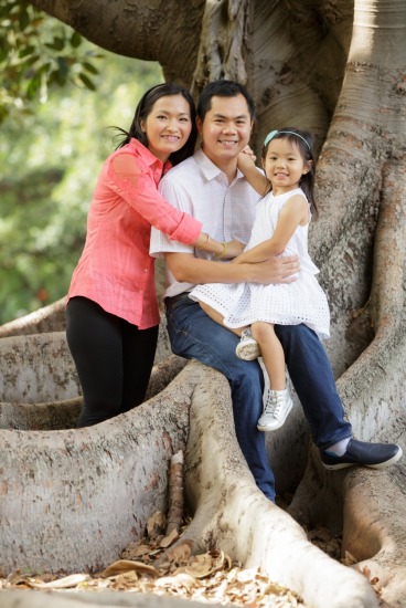 Outdoor Family Portrait Session - One Family