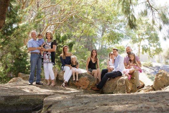 Melissa and Family - Family Portrait Photography Session