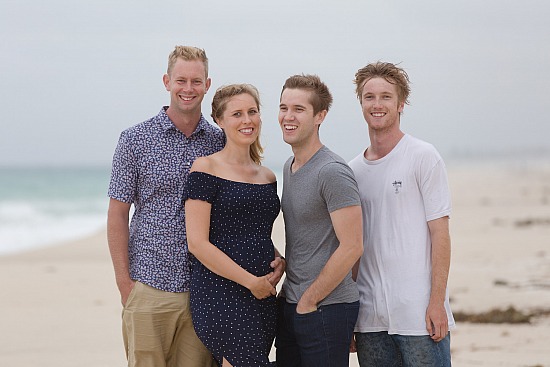 Amanda & Family - Beach Portrait Photography Session