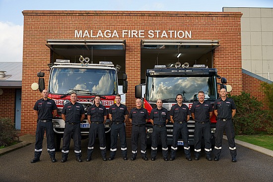 Malaga Fire & Rescue Station - C Platoon Crew