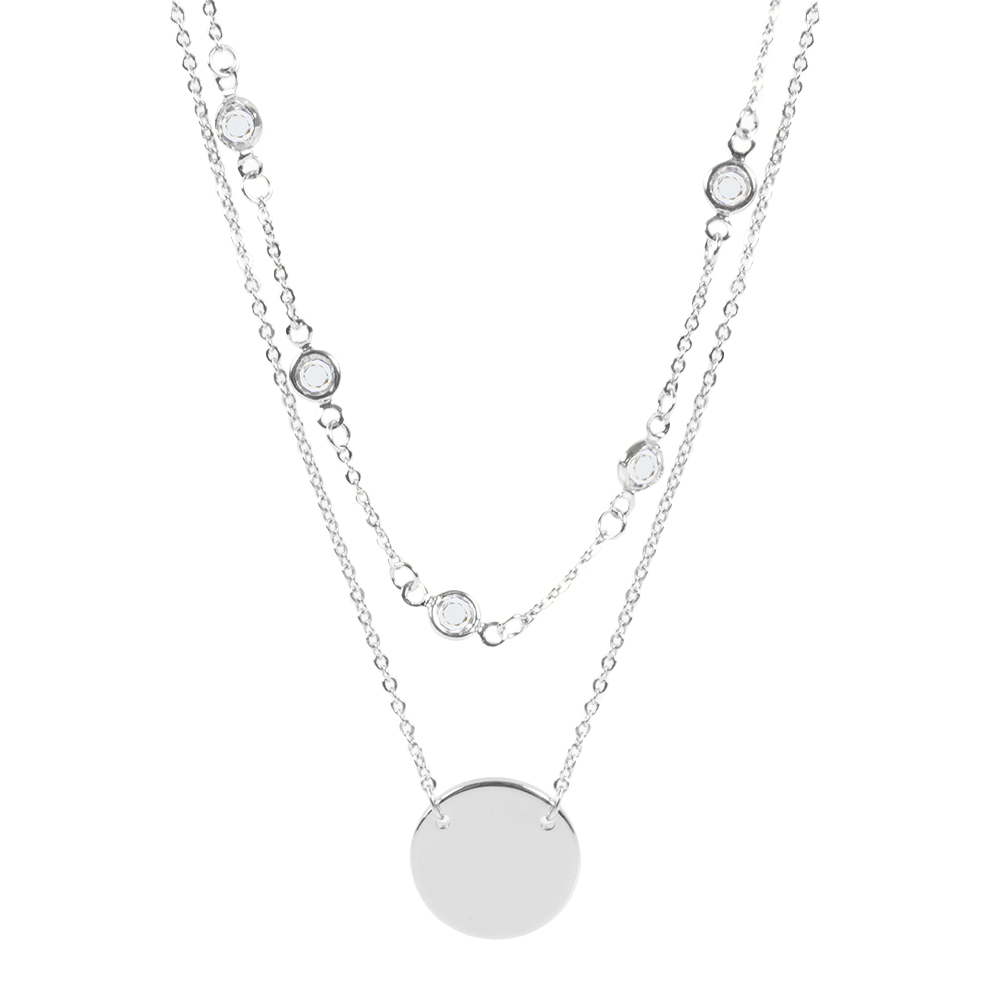 Personalized Dainty Layered Necklace