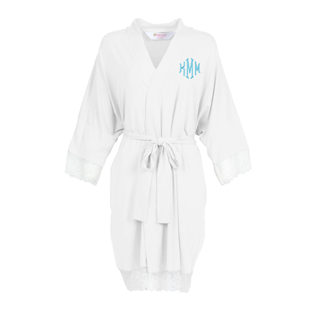 Monogrammed Bath Robe Marleylilly