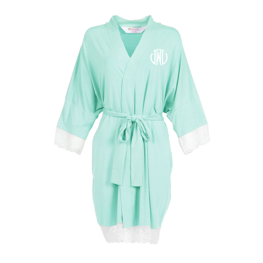 Monogrammed Bath Robe Marleylilly