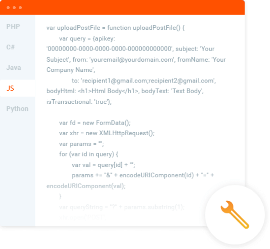 We provide API integration for your Websites