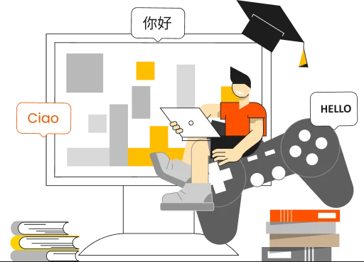 Game localization services for adventure games