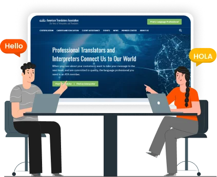 We are ATA-Certified Translators