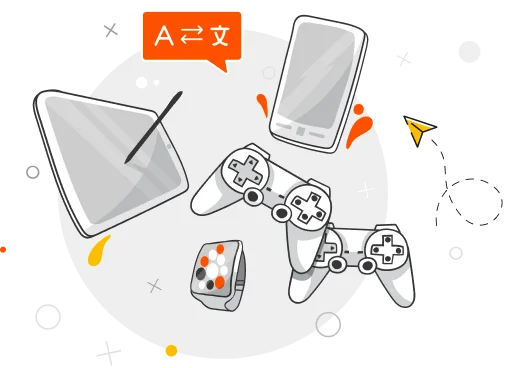 Professional action game localization services