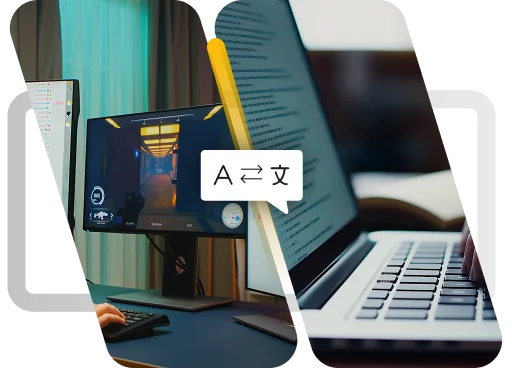 Professional video game script translation services