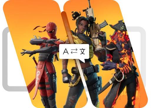 Translation services for Epic Games Store