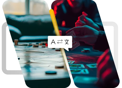 Translate board games into multiple languages
